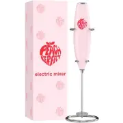Milk Frother Handheld, Electric Drink Mixer for Coffee, Lattes, Powdered Supp...