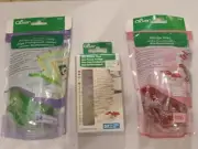Clover/ Wonder Clips Packs-3 Brand New -lot/bundle