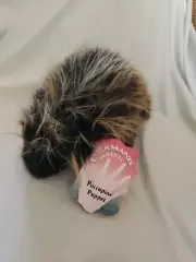 Folkmanis Porcupine Hand Puppet Full Bodied Plush Stuffed Animal 12" ALL TAGS!