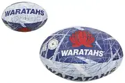 NSW Waratahs Gilbert Rugby Steeden Rugby League Football Size 5!