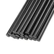 Hot Glue Sticks Mini Adhesive Hot Melt Glue Gun Sticks 0.44" x 4"/Black/20 Pcs