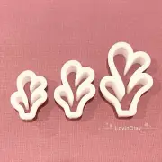 Coral Polymer Clay Cutter Set