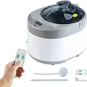 4L Portable Sauna Steam Generator, Body Fumigation Machine, Automatic Power-Off/Adjustment 16 Levels Temperature/Timing 99 Min, for Wooden Barrel/Bath Tub