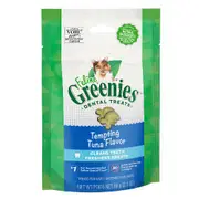 Greenies Feline Tempting Tuna Flavor Dental Cat Treats 60 Gm 5 Pack
