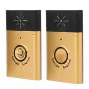 Wireless Intercom Doorbell Dual Voice Smart Bell 2‑Way Talk Home Security Kit