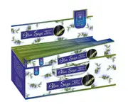 Blue Sage Soul Incense Sticks Handrolled Masala Natural Fragance 12 Packets