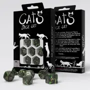 Q Workshop Cats - Pixel Dice, Set 7