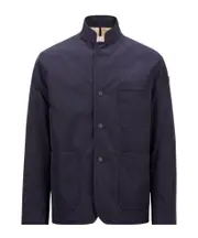 Monges Down Shirt Jacket 2,3,4,5,6 navy blue