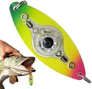 Underwater Flasher | Fish Eye Lighted Bait,Attractants Halibut Trolling Bait for Saltwater Freshwater Walleye Offshore