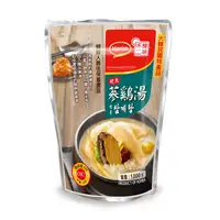 在飛比找PChome24h購物優惠-【韓味不二】鮑魚人蔘雞湯(1kg)*3入組