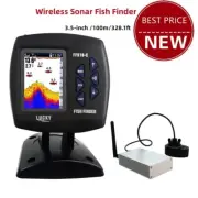 3.5-in LCD Boat Fish Finder Wireless Sonar Fish Finder 300M/984.3FT FF918-CWLS