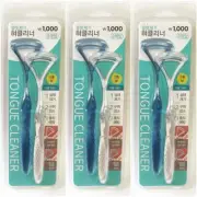x 6pcs Portable Tongue Cleaner Tongue Scraper Oral Care Bad breath