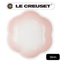 在飛比找PChome24h購物優惠-LE CREUSET-繁花系列瓷器花型盤16cm (淡粉紅)