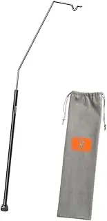 Camping Lantern Stand Light Hanger Hiking Picnic Fishing Lamp Pole Lamp Post for Trip Table Hanging Light Work Lamp Garden