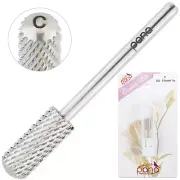 PANA 3/32" Shank Size Silver Small Barrel Smooth Top Nail Carbide Drill Bit (C)