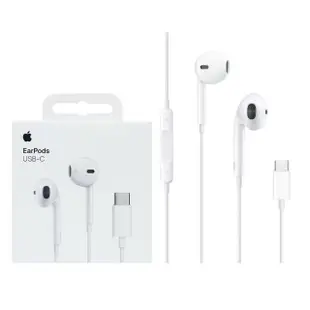 【Apple】原廠耳機公司貨A3046 / EarPods 線控耳機 USB-C(盒裝)