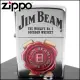 【ZIPPO】美系~JIM BEAM金賓波本威士忌-標誌圖案設計