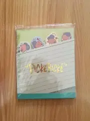 SANRIO Picke Bicke Mouse Memo Note Pad Notes Tear Off Stationery Vintage New