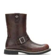 Harley-Davidson Adult Mens Dallam 8" Engineer Motorcycle Boots Brown US 10.5