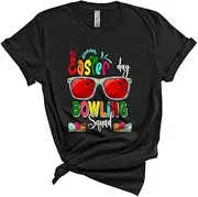 [Generic] Easter Day Bowling Squad, Colorful Easter Sunglasses Bowling Player, Summer Vacation Group Unisex T-Shirt