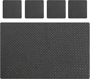 Anti-vibration Mat, Rowing Machine Pad, Exercise Equipment Carpet 43x60x0.5cm/16.93x23.62x0.2 Inches Compatibility/Easy To Clean & Maintain For Treadmills, Home Gyms