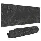 Topographic Contour Gaming Mouse Pad Large XL Long Extended Pads Big Mousepad...