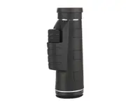 40X60 HD Monocular Outdoor Low Light Night Vision Camera Mobile Phone Camera Telescope - Black Universal Clip