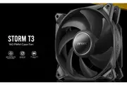 Antec Storm 140mm T3 PWM FDB 3 pack High Airflow 112 CFM Air Pressure 2.7 Noise Level 33.69 Woven Cable PMW Daisy Chain design Fan 3 Yrs Warranty