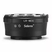 Leica R Lens to Sony NEX E Mount Adapter NEX-F3 NEX-5 Nex-5N Nex 6 Nex-7 LR-NEX