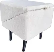 B Baosity Pet Dog Stair Ladder Dog Ramp Stool Folding Professional Multifunctional Pets Step Puppy Essential for Older Cats Bed Cars, Beige