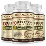 10 Mushroom Complex - Cognitive Health,Nootropic Brain Booster,Immunity Support