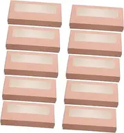 HAPINARY Portable Lash Extension Containers White Background Lash Case for Nail Packaging Boxes 20pcs