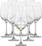 [Schott Zwiesel] Tritan Crystal Glass Forte Stemware Collection White Wine Glass, 13.6 Ounces - Buy 6 Get 8