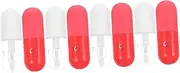 [Baluue] 4sets Plumping Lip Product Hydrated Lip Caring Oil for Ladies Star Eyeliner Stamp 2pcs*4