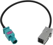 EMSea Fakra Z Male Plug to GT5 Male Plug Antenna Adapter RG174 Wire Gauge 20cm for GPS Navigation Receiver Radio Unit FM/AM/Satellite Radio