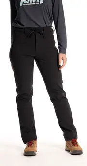 Klim Passage, textile pants women , color: Black , size: 10