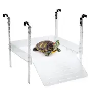Hanging Turtle Basking Platform for Aquatic Turtles 40 Breeder 75 Extra Large