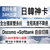 在飛比找蝦皮購物優惠-現貨日本網卡 日本神卡 上網卡 SoftBank 日本網路卡