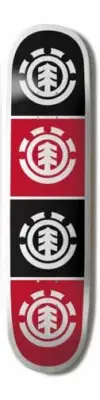 ELEMENT Skateboard Deck TEAM QUADRANT 8.0 with JESSUP GRIPTAPE