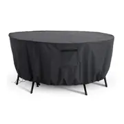 420d Outdoor Round Table Chair Set Cover Garden Furniture Waterproof Oxford Wicker Sofa Protection Patio Rain Snow Dust Covers
