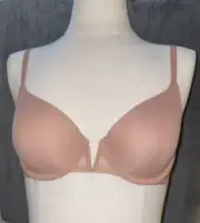 Wolford Straight Laced Demi Cup Bra Size: 85D USA 38D Color: Mocha 61419 - 15