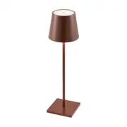Clio Rechargeable Table Lamp Brown 3000K - CLIO TL-BRW
