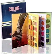 [D.B.Z.] Eye Shadow Palette 72 Shades of Color Book Eyeshadow Combined with 3 Layer of Glitter , Matte , Shimmer Natural Highly Pigmented Shimmer Natural Ultra Eye Shadow Pressed Powder (Multicolor)