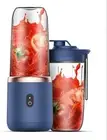 Portable Blender, Wireless Juicer, USB Rechargeable Smoothie Blend with 6 Sha...