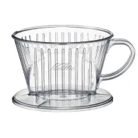 在飛比找蝦皮購物優惠-【日本直送】Kalita Kalita 咖啡滴漏器，塑料，1