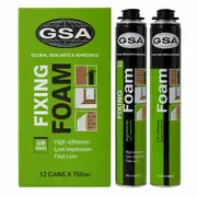GSA Fixing Foam - 750ml Gun Grade (Product No. 13211G) - Box of 12