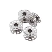 20 Pcs Iron Portative Sewing Machine Bobbins Sewing Spools Home Use Beginner