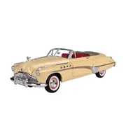 Motormax Licensed 1:18 Scale Buick Roadmaster 1949 Diecast Model Car Beige