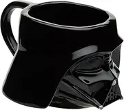 Zak! Designs Sculpted Ceramic Mug in Shape of Classic Darth Vader Helmet, BPA-Free, Star Wars Collectible