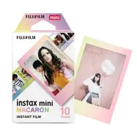 在飛比找PChome24h購物優惠-富士 instax mini 底片 馬卡龍 一入/10張 拍